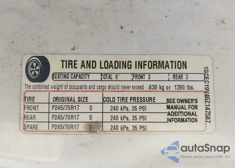 2006 Chevrolet Silverado 1500 Work Truck from USA, damaged, VIN 1GCEC19V46Z147587